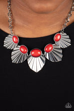 Load image into Gallery viewer, Fearlessly Ferocious Red Necklace