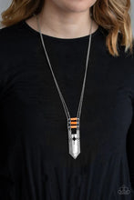 Load image into Gallery viewer, Triassic Era Orange Necklace