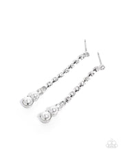 Load image into Gallery viewer, Walking Down the Aisle White Post Earrings