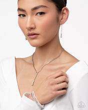 Load image into Gallery viewer, Walking Down the Aisle White Post Earrings