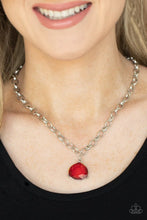Load image into Gallery viewer, Gallery Gem Red Necklace