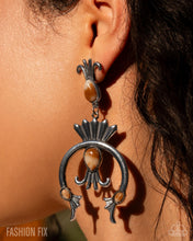 Load image into Gallery viewer, Bohemian Balance Brown Earrings
