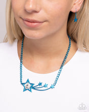 Load image into Gallery viewer, Meteor Moment Blue Necklace