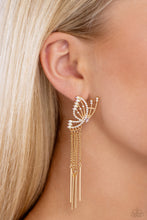 Load image into Gallery viewer, A Few of My Favorite Wings Gold Earrings