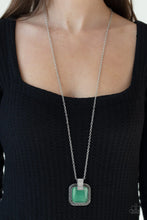 Load image into Gallery viewer, Effervescent Elegance Green Necklace