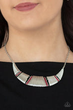 Load image into Gallery viewer, Going Through Phases Red Necklace