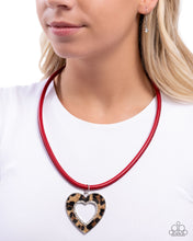 Load image into Gallery viewer, Ferocious Flirt Red Necklace