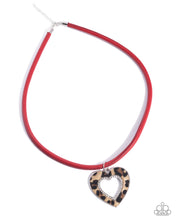 Load image into Gallery viewer, Ferocious Flirt Red Necklace