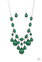 Load image into Gallery viewer, Mediterranean Mystery Green Necklace