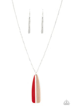 Load image into Gallery viewer, Grab a Paddle Red Necklace