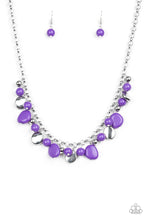 Load image into Gallery viewer, Flirtatiously Florida Purple Necklace