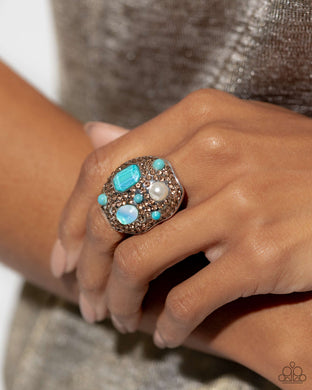 Active Artistry Blue Ring