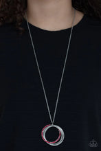 Load image into Gallery viewer, Harmonic Halos Red Necklace