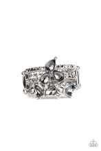 Load image into Gallery viewer, Blink Back Tiers Silver Ring