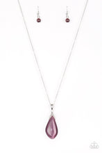 Load image into Gallery viewer, Friends in Glow Places Purple Necklace
