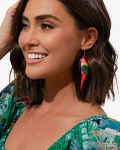 Load image into Gallery viewer, Pampered Parrot Earrings
