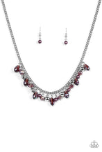 Load image into Gallery viewer, Glammed If I do, Glammed If I Don't Purple Necklace