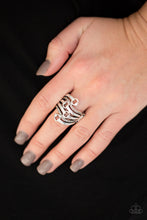 Load image into Gallery viewer, Buckle Up Silver Ring