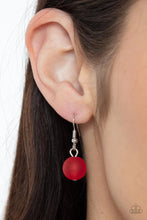 Load image into Gallery viewer, Here Today Gondola Tomorrow Red Necklace