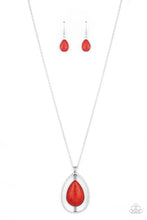 Load image into Gallery viewer, Here Today Patagonia Tomorrow Red Necklace