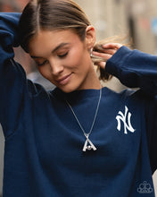 Load image into Gallery viewer, Play Ball White Necklace