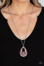Load image into Gallery viewer, High Society Stargazing Red Necklace