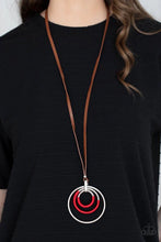 Load image into Gallery viewer, Hypnotic Happenings Red Necklace