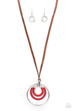 Load image into Gallery viewer, Hypnotic Happenings Red Necklace
