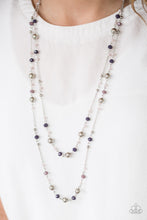 Load image into Gallery viewer, Grotto Glow Purple Necklace