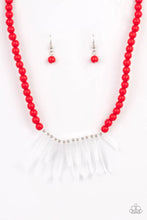 Load image into Gallery viewer, Icy Intimidation Red Necklace