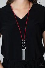 Load image into Gallery viewer, Industrial Conquest Red Necklace