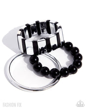 Load image into Gallery viewer, Coastal Cadence Black Bracelet