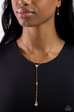 Load image into Gallery viewer, Lavish Lariat Gold Necklace