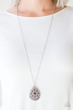 Load image into Gallery viewer, I Am Queen Purple Necklace