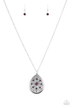 Load image into Gallery viewer, I Am Queen Purple Necklace