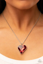 Load image into Gallery viewer, Lockdown My Heart Red Necklace