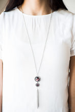 Load image into Gallery viewer, I Wheel If You Wheel Purple Necklace