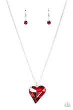 Load image into Gallery viewer, Lockdown My Heart Red Necklace