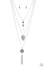 Load image into Gallery viewer, Love Opens All Door Red Necklace