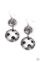 Load image into Gallery viewer, Eastern Entrada Black Earrings