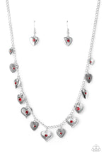 Load image into Gallery viewer, Lovely Lockets Red Necklace