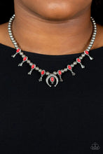 Load image into Gallery viewer, Luck of the West Red Necklace