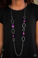 Load image into Gallery viewer, Industry Shine Purple Necklace