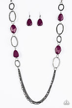 Load image into Gallery viewer, Industry Shine Purple Necklace