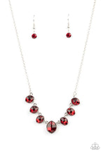 Load image into Gallery viewer, Material Girl Glamour Red Necklace