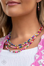 Load image into Gallery viewer, Multicolored Mashup Gold Necklace