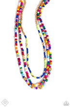 Load image into Gallery viewer, Multicolored Mashup Gold Necklace