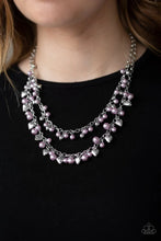 Load image into Gallery viewer, Kindhearted Heart Purple Necklace