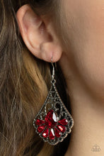 Load image into Gallery viewer, Exemplary Elegance Red Earring