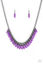 Load image into Gallery viewer, Jersey Shore Purple Necklace